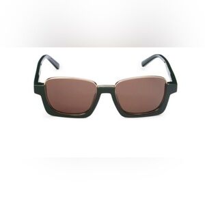 NEW Marni Green 55mm Reverse Clubmaster Sunglasses